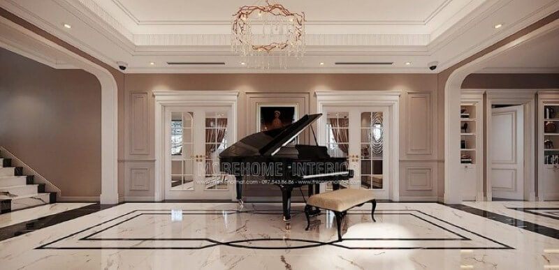 Bố trí nội thất cao cấp tại biệt thự Vinhomes Imperia Hải Phòng